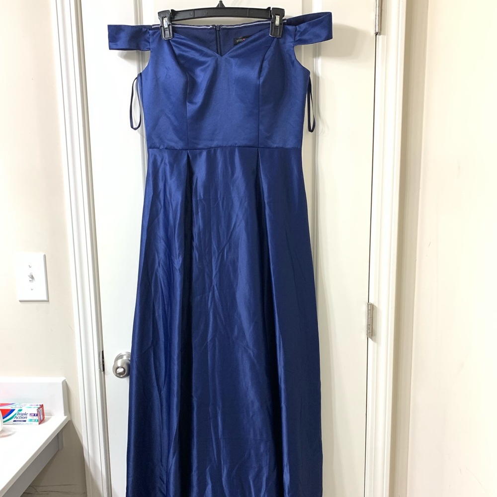 Blue formal dress